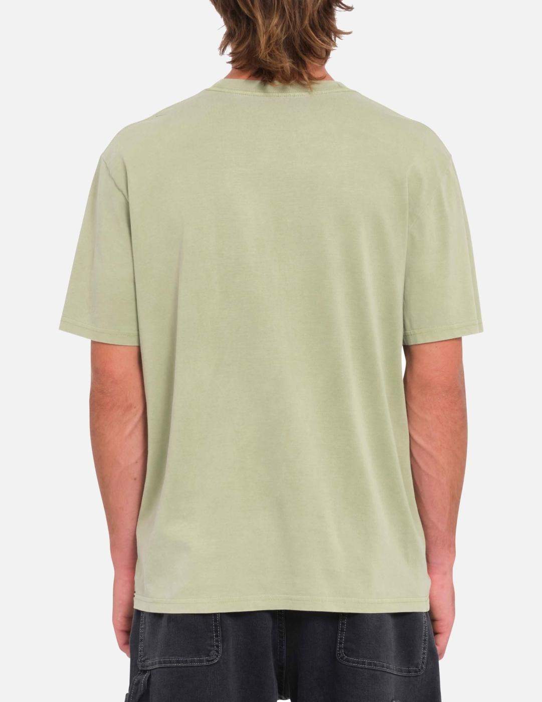 Camiseta VOLCOM SOLID STONE EMB - Green Tea