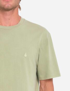 Camiseta VOLCOM SOLID STONE EMB - Green Tea