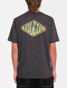 Camiseta VOLCOM VOBOXED - Heather Black