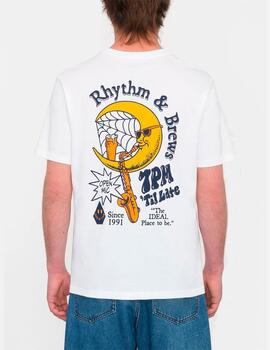 Camiseta VOLCOM RHYTHM 1991 BSC - White