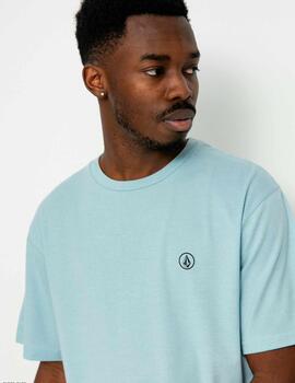 Camiseta VOLCOM CIRCLE BLANKS HTH - Celestial Blue