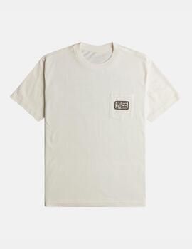 Camiseta RVCA COBRA SERVICE - Antique White