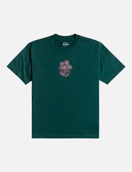 Camiseta RVCA POPPIES - Hunter Green