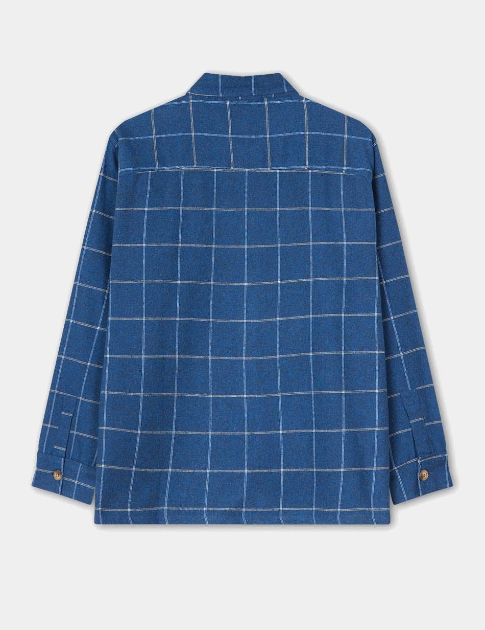 Camisa KAOTIKO MILTON CHECKED - Blue