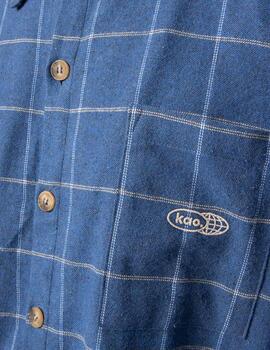 Camisa KAOTIKO MILTON CHECKED - Blue