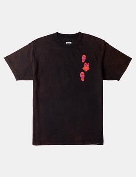 Camiseta DCSHOES OPEN WIDE  - Black Rain Wash