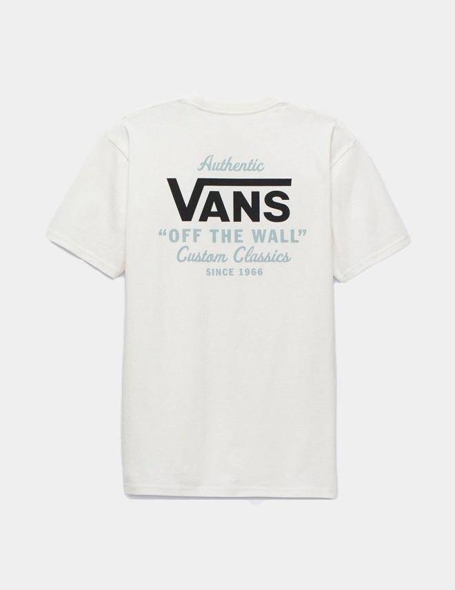 Camiseta VANS HOLDER ST CLASSIC - Marshmallow/Frost Gra