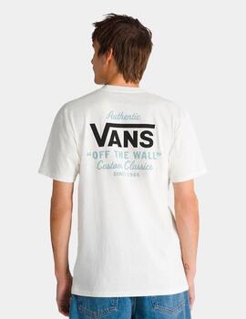 Camiseta VANS HOLDER ST CLASSIC - Marshmallow/Frost Gra