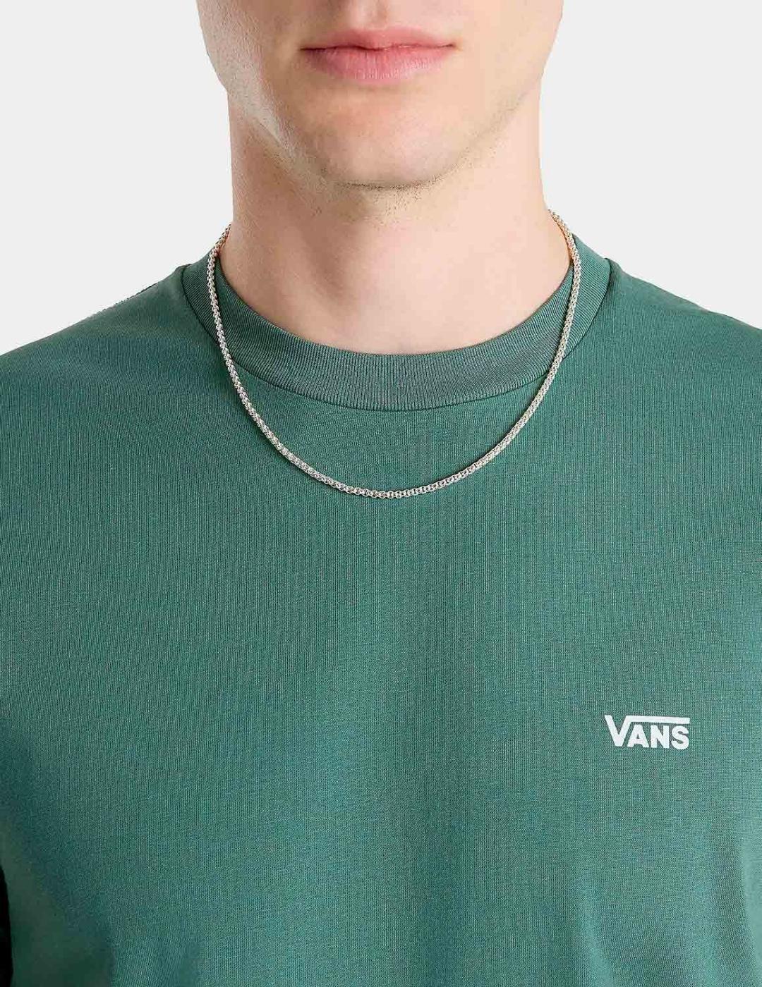 Camiseta VANS LEFT CHEST LOGO - Dark Forest