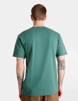 Camiseta VANS LEFT CHEST LOGO - Dark Forest