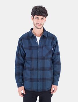 Camisa HURLEY PORTLAND SHERPA LINED FLANNEL - Armored Nav