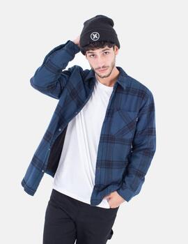 Camisa HURLEY PORTLAND SHERPA LINED FLANNEL - Armored Nav