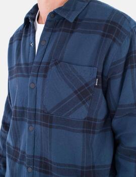 Camisa HURLEY PORTLAND SHERPA LINED FLANNEL - Armored Nav