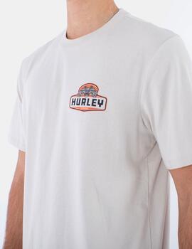 Camiseta HURLEY EVD BUILT - Bone