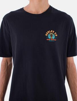 Camiseta HURLEY EVD COBRA PIT - Black