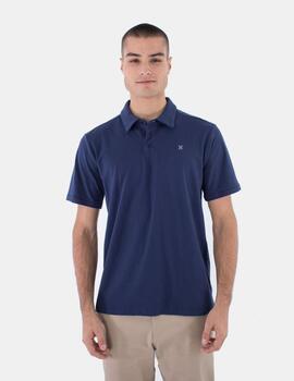 Polo HURLEY H2O-DRI ACE SLUB - Midnight Aqua