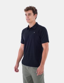 Polo HURLEY H2O-DRI ACE SLUB - Black