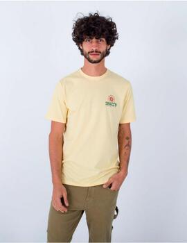 Camiseta HURLEY EVD EXP COSMIC GROOVE - Eggshell