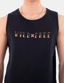 Camiseta Tirantes HURLEY TOLEDO WILD - Black