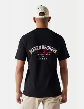 Camiseta 11 DEGREES STREETWEAR BACK GRAPHIC - Black