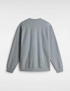 Sudadera VANS Crew SPRAY ON LOOSE CREW  - Cement Heathe