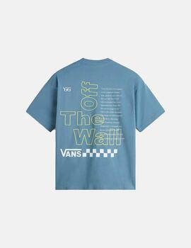 Camiseta VANS POSTED - Bluestone