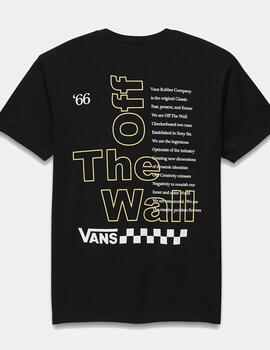 Camiseta VANS POSTED - Black