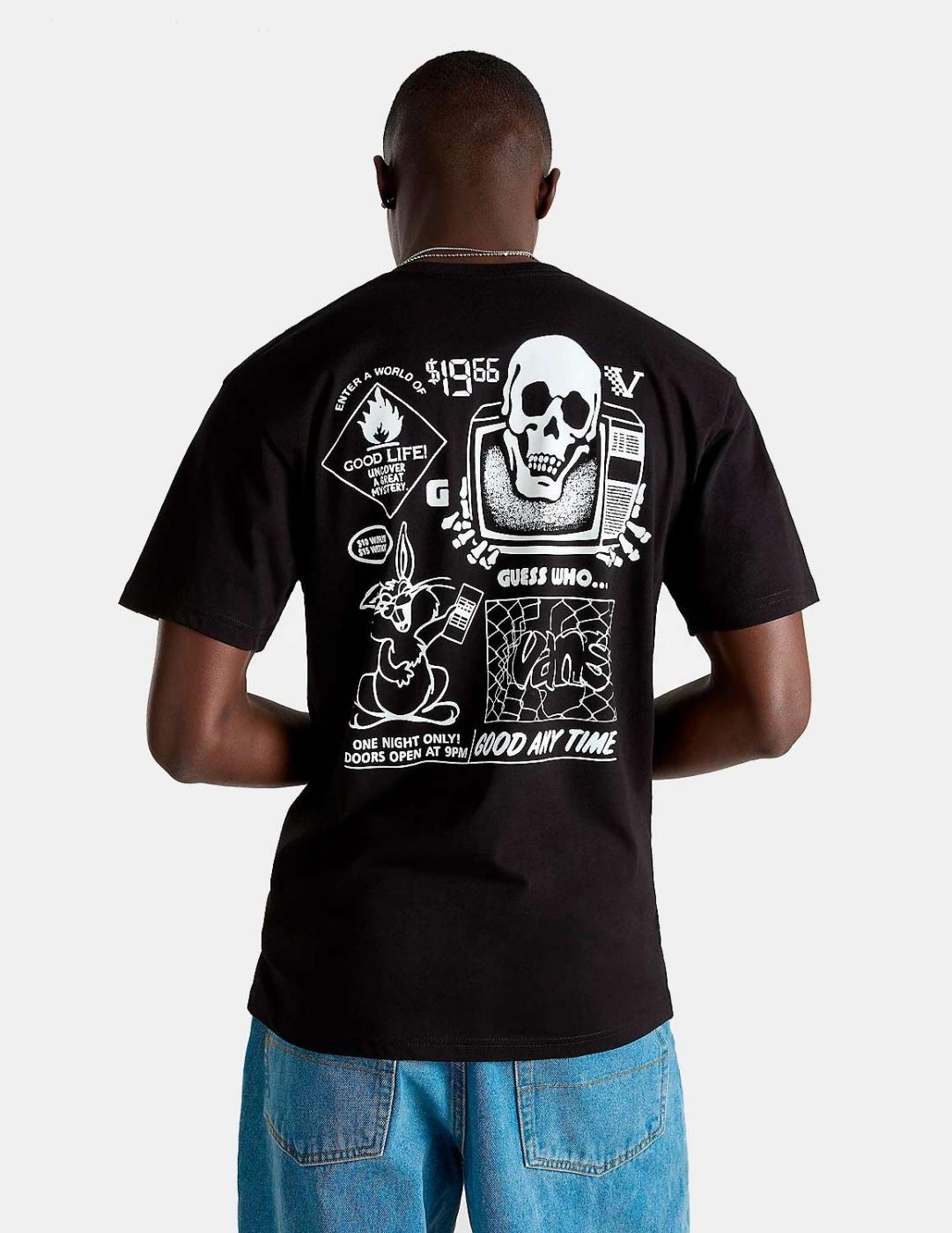 Camiseta VANS CRAZY EDDY - Black