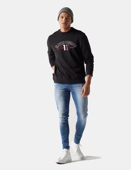 Sudadera 11 DEGREES Crew STREETWEAR - Black