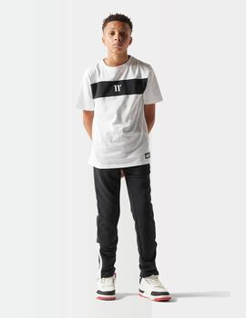 Camiseta 11 DEGREES JR COLOUR BLOCK - White / Black