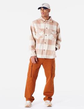 Camisa NEW ERA SHACKET NEWERA - Med Beige