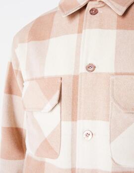 Camisa NEW ERA SHACKET NEWERA - Med Beige