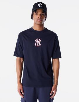 Camiseta NEW ERA MLB WORLD SERIES OS NEYYAN - Navy