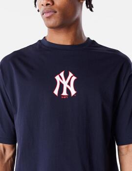 Camiseta NEW ERA MLB WORLD SERIES OS NEYYAN - Navy