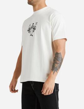 Camiseta RVCA INVISIBLE MAN - Jet Stream