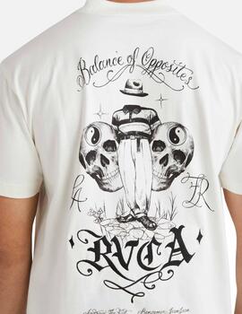 Camiseta RVCA INVISIBLE MAN - Jet Stream