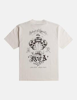 Camiseta RVCA INVISIBLE MAN - Jet Stream