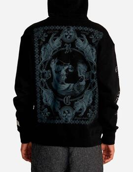 Sudadera RVCA Capucha CHEFSKISSHOOD  - Black