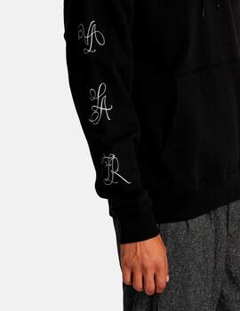 Sudadera RVCA Capucha CHEFSKISSHOOD  - Black