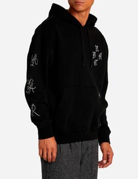 Sudadera RVCA Capucha CHEFSKISSHOOD  - Black