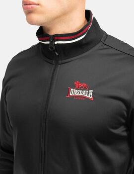 Chaqueta LONSDALE IRTHING - Black/Red/Ecru