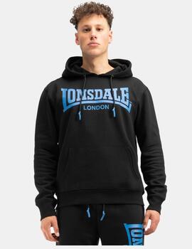 Sudadera Capucha LONSDALE CHATSWORTH - Black/Blue