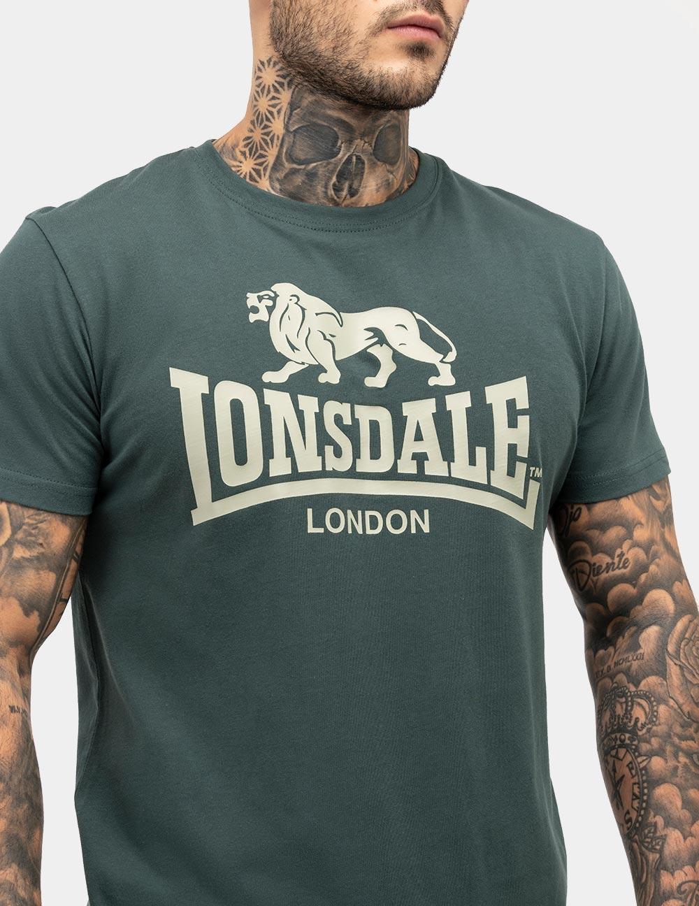 Camiseta LONSDALE ST. ERNEY - Green/Green