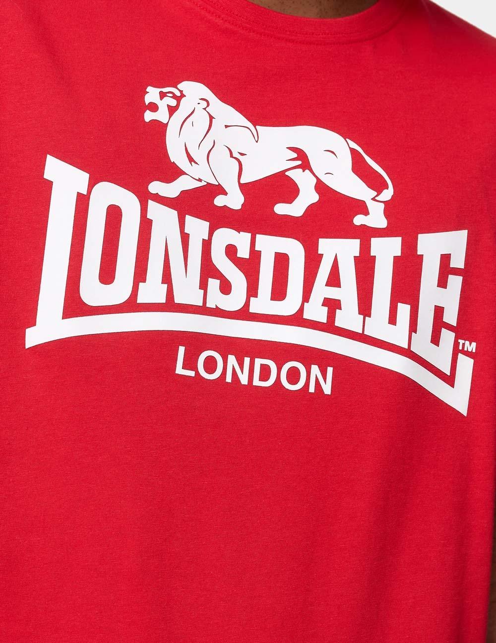 Camiseta LONSDALE ST. ERNEY - Red