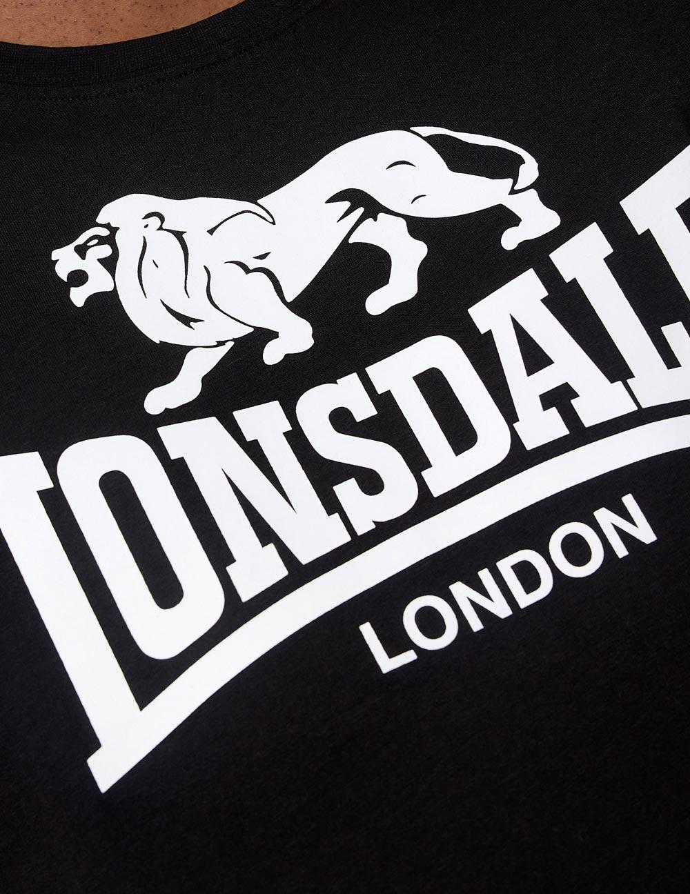 Camiseta LONSDALE ST. ERNEY - Black