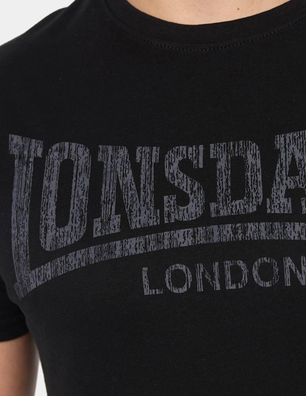 Camiseta LONSDALE LOGO KAI - Black