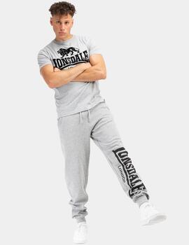 Pantalón LONSDALE LOGO LARGE - Marl Grey/Black