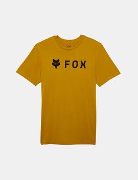 Camiseta FOX ABSOLUTE PREM - Mostaza