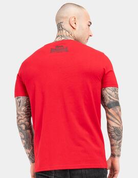 Camiseta LONSDALE LOGO - Red/Black