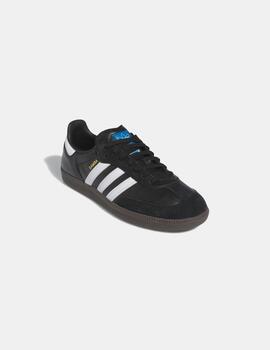 Zapatillas ADIDAS SAMBA ADV - Black/White/Gum